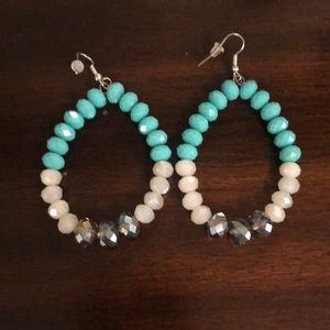Beautiful beaded earrings